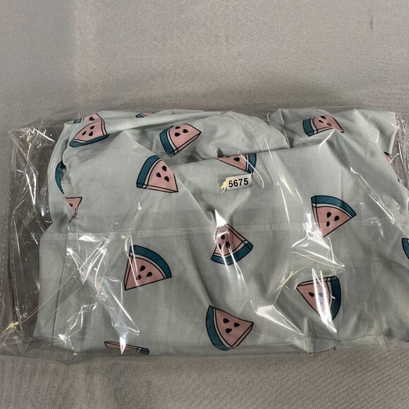 Surf & Swim Co 17” Stretch Volley Swim Shorts Watermelon Print Green Size Large - Picture 12 of 12